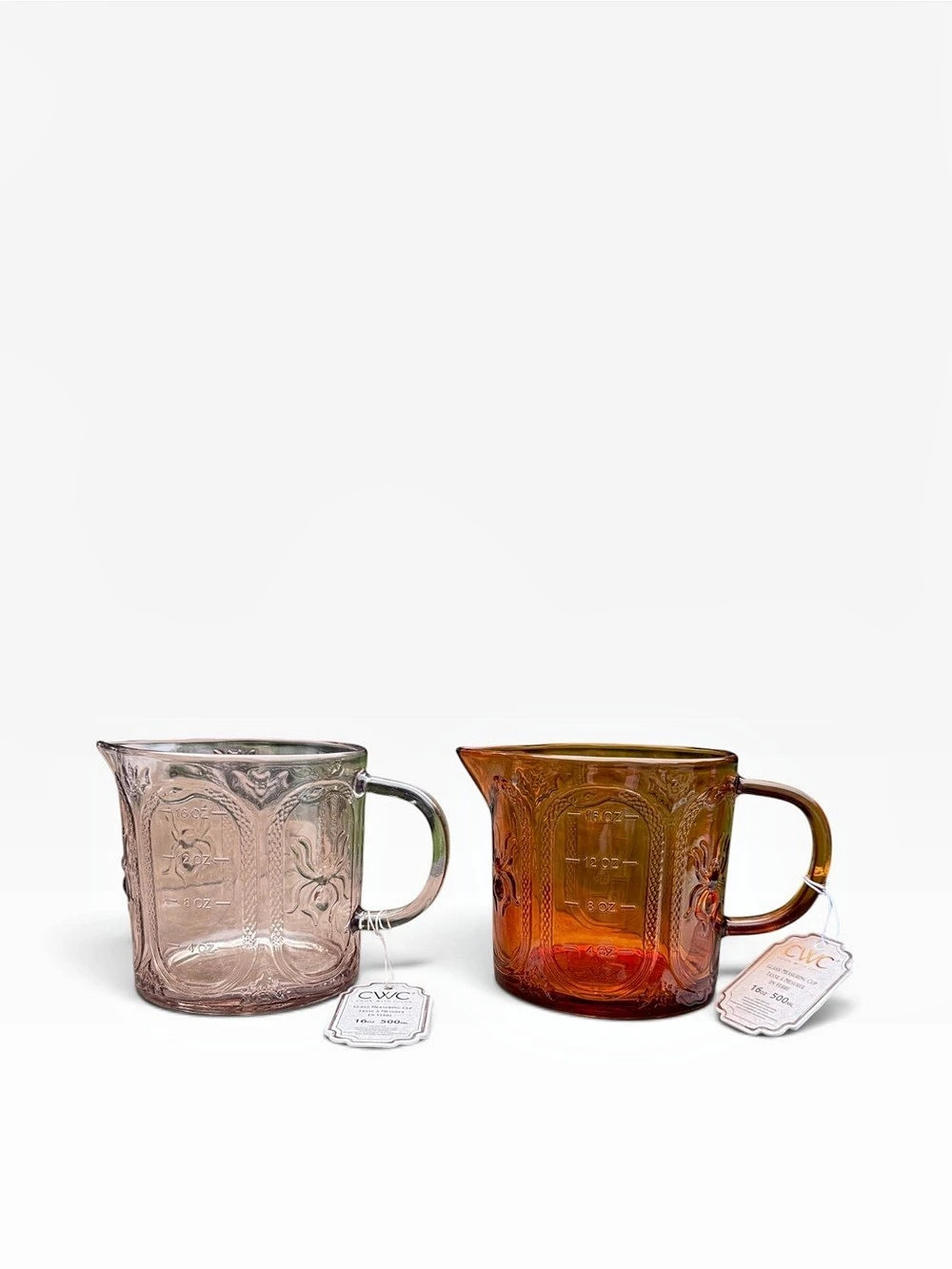 CWC Cook with Color Halloween Spider Glass Measuring Cup Set - Picture 3 of 8